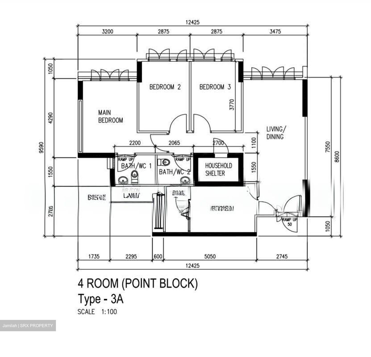 Blk 592B Montreal Ville (Sembawang), HDB 4 Rooms #563038811
